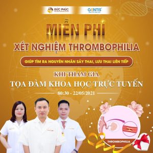 xét nghiệm gen Thrombophilia