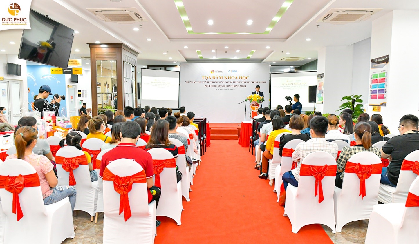 Tọa đàm khoa học:  Những kỹ thuật mới trong sàng lọc di truyền trước chuyển phôi tổ chức ngày 17/4 tại Bệnh viện Đức Phúc