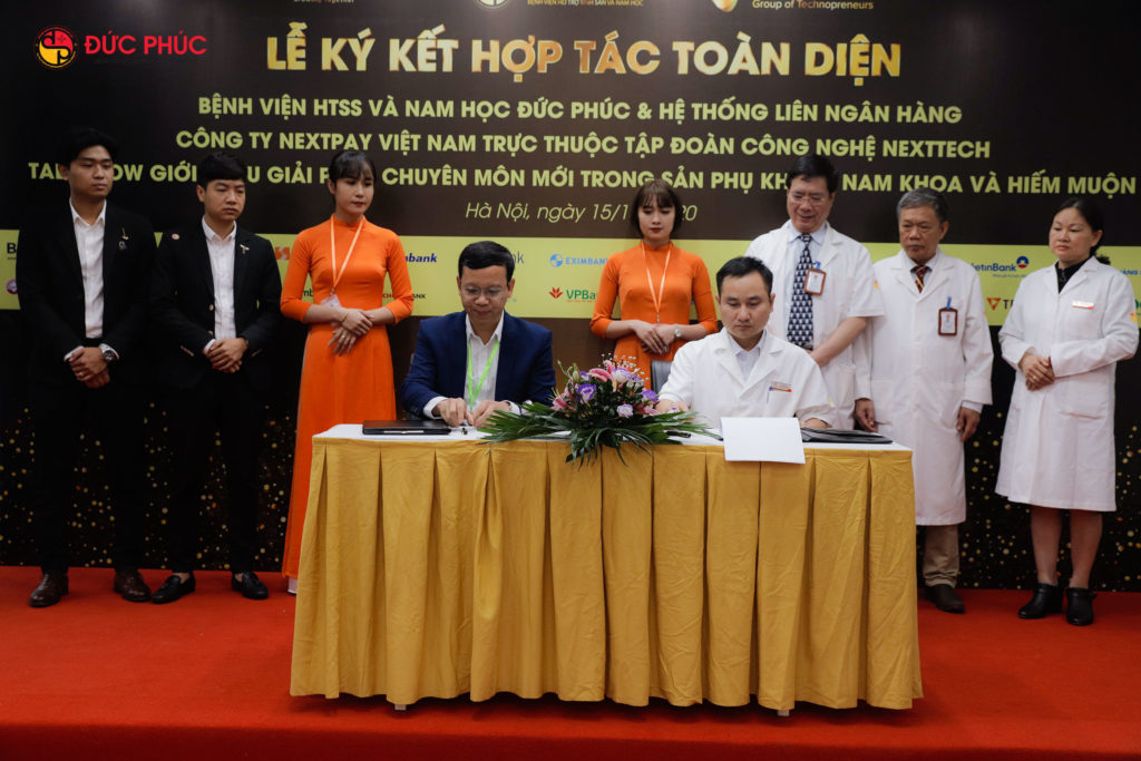 Ảnh nghi thức kí kết