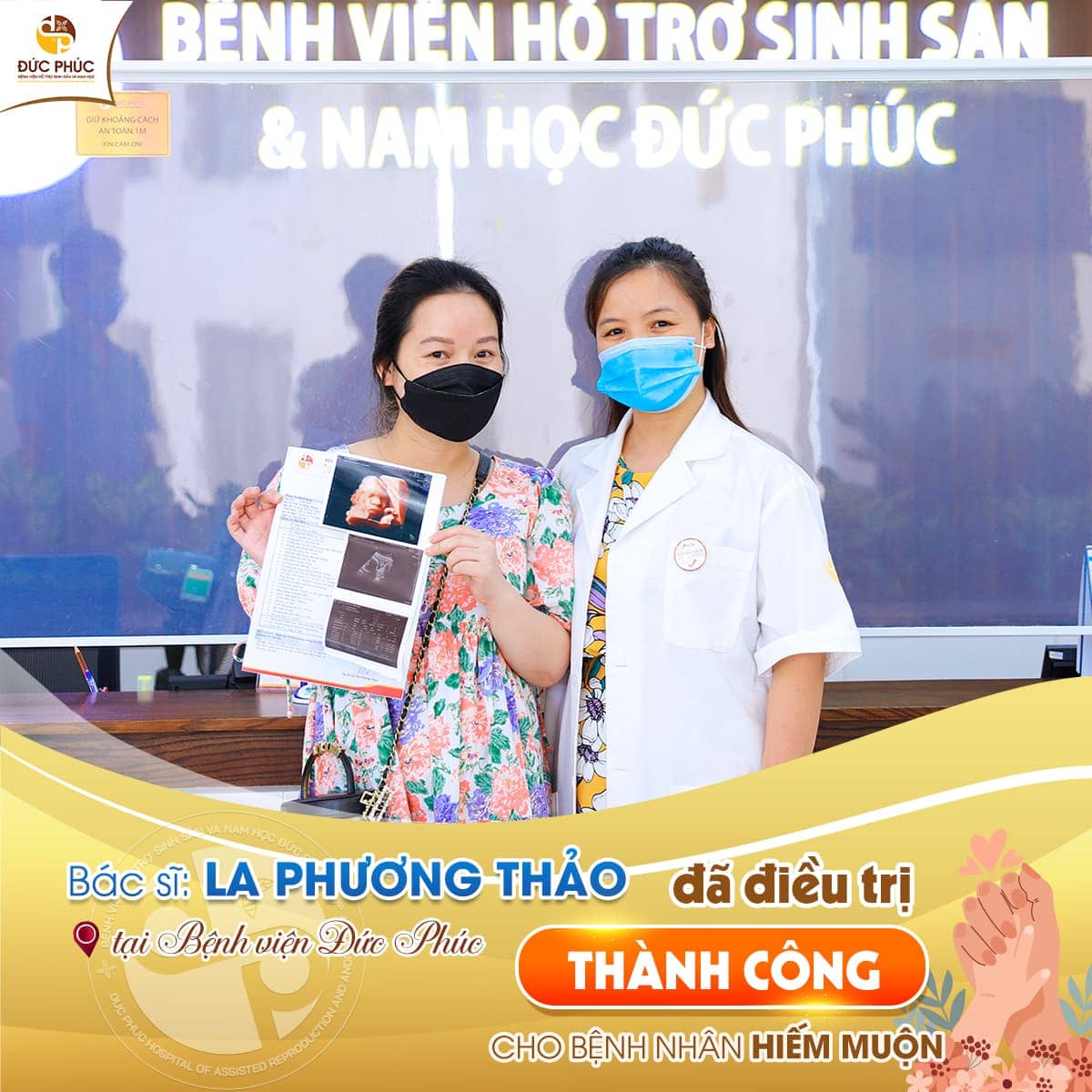 ThS. BS La Thị Phương Thảo là người đã đồng hành cùng chị Hồng Nhung trên hành trình tìm con tại Bệnh viện Đức Phúc