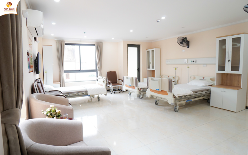 Cơ sở vật chất tại Bệnh viện Đức Phúc rất hiện đại và tiện nghi