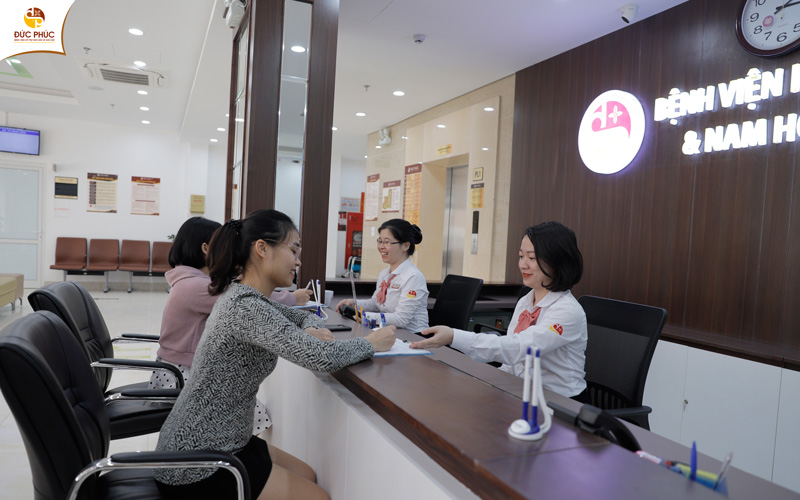 Thủ tục thăm khám tại Đức Phúc được thực hiện nhanh chóng, khoa học