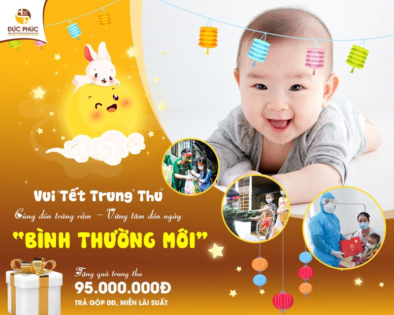 Bệnh viện Đức Phúc chúc mừng Trung thu 2021 - Chúc các gia đình nhiều sức khỏe và hạnh phúc