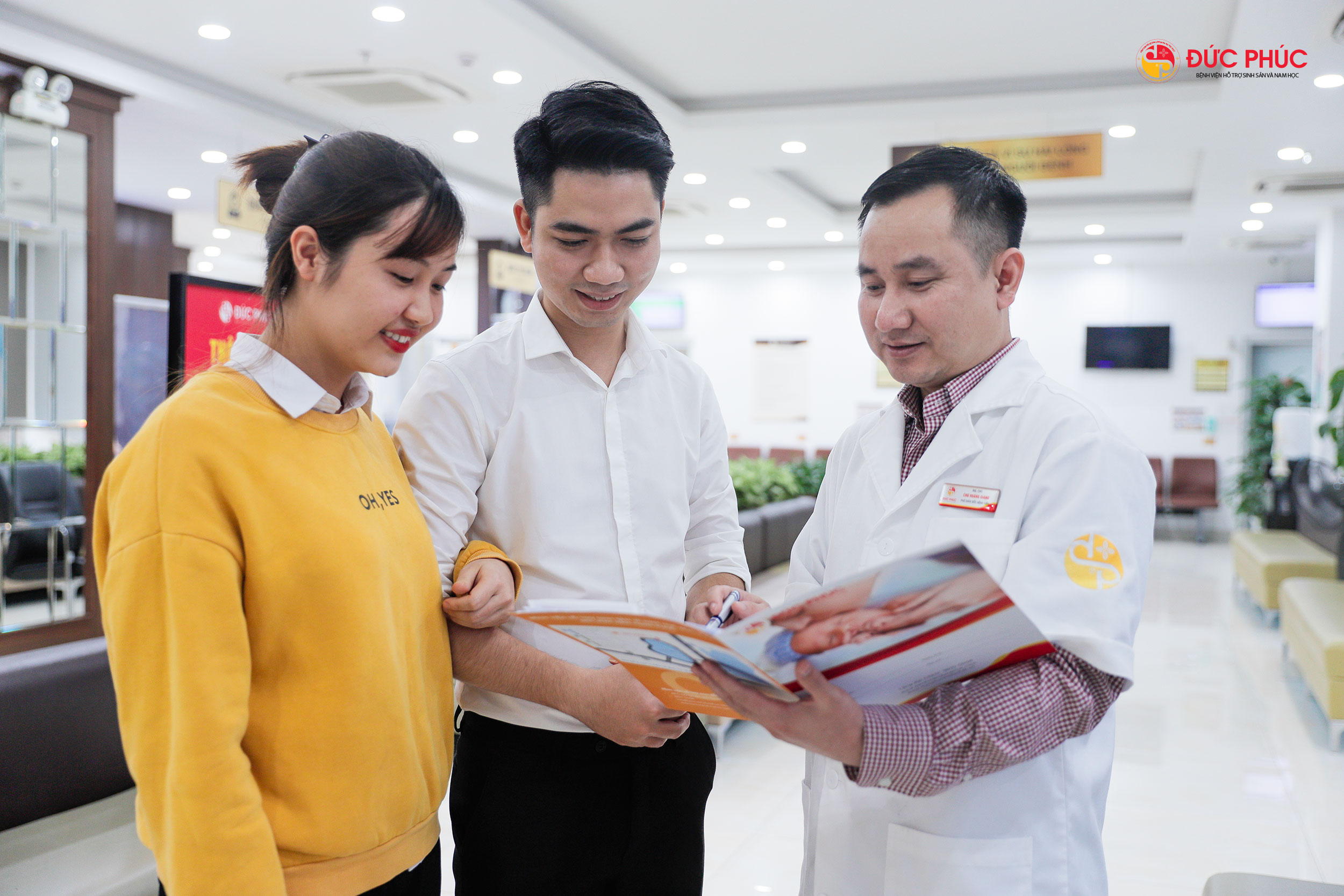 Mọi thông tin bệnh nhân đều được bảo mật tuyệt đối với mô hình 1:1  (một bác sĩ - một bệnh nhân) tại Đức Phúc