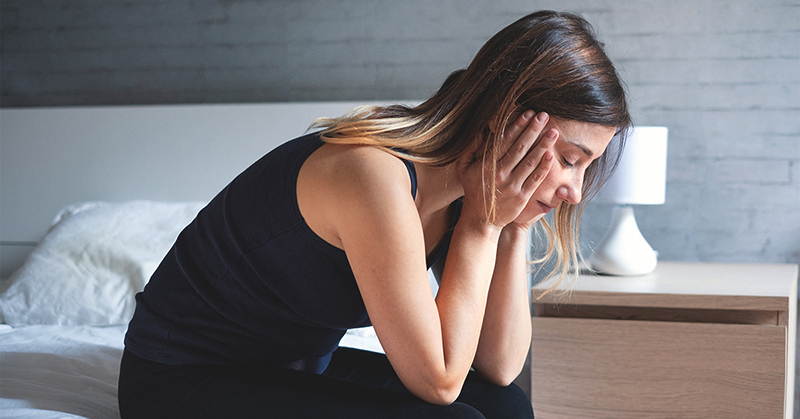 Căng thẳng mệt mỏi cũng là nguyên nhân gây đau bụng hành kinh