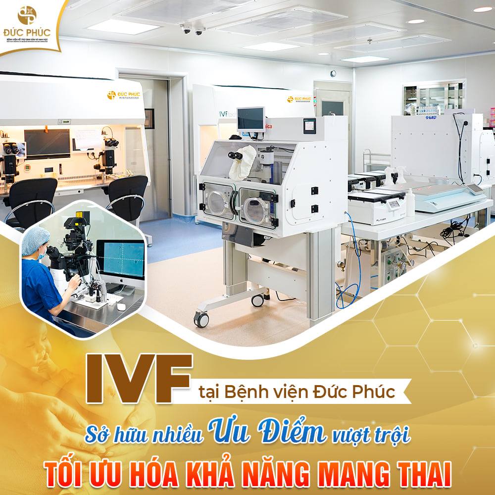 IVF tại Bệnh viện Đức Phúc giúp các bậc cha mẹ chạm đến ước mơ có con 