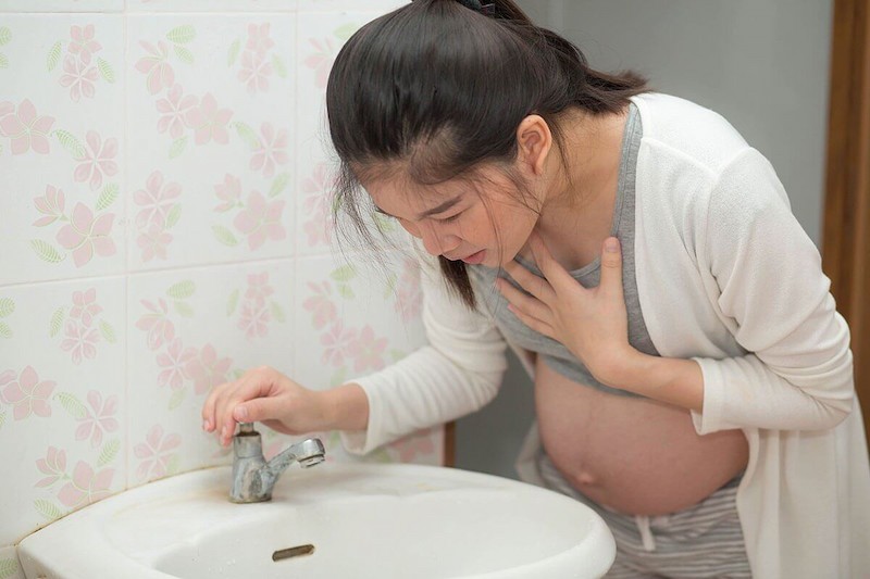Ốm nghén là tình trạng thường gặp ở các bà bầu