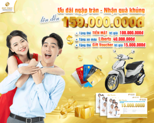 Lựa chọn thực hiện IVF cao cấp tại Bệnh viện Đức Phúc sẽ có cơ hội nhận quà tặng lên đến 159.000.000 đ