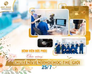 Bệnh viện Đức Phúc chúc mừng ngày Chuyên viên phôi học thế giới
