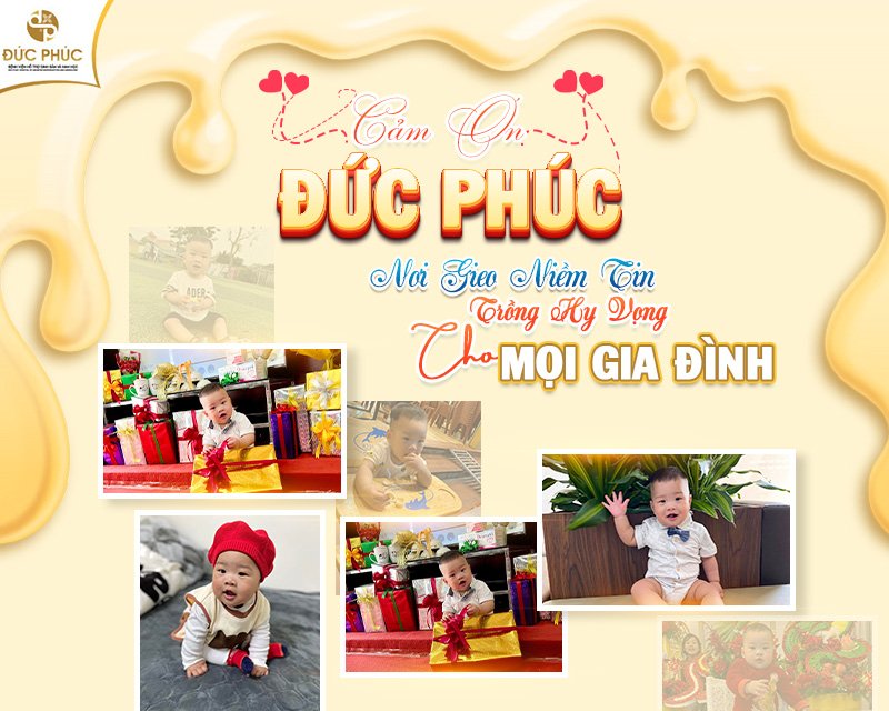Em bé Đức Phúc đến từ “vườn ươm Đức Phúc”