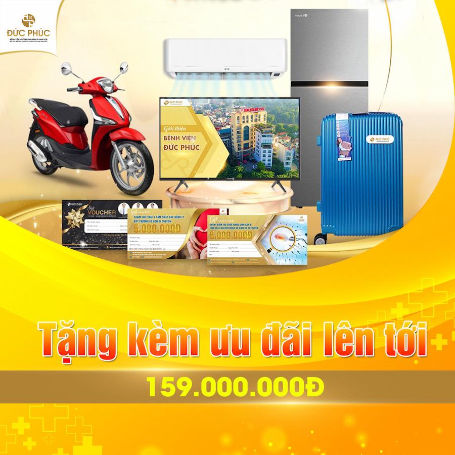 Ưu đãi dành tặng khách hàng đăng ký IVF trọn gói Ưu đãi dành tặng khách hàng đăng ký IVF trọn gói