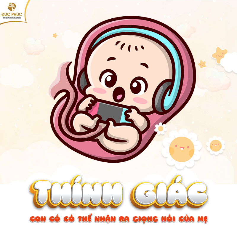 Thính giác của con có thể nghe được rất nhiều điều thú vị từ thế giới bên ngoài