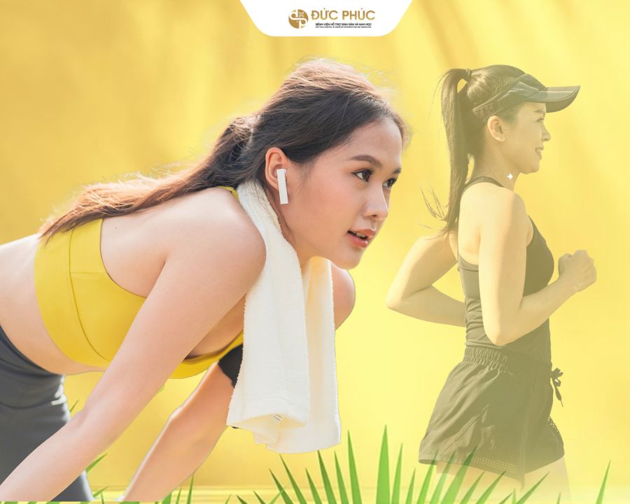 Thường xuyên tập thể dục và rèn luyện để tăng cường sức khỏe, tốt cho quá trình làm IVF