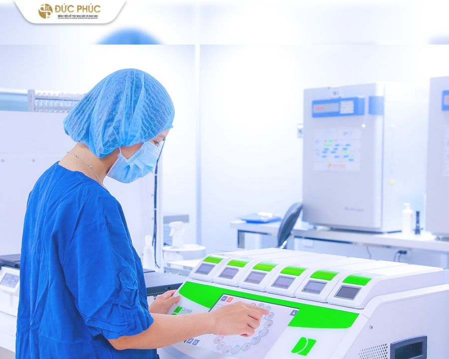 Phòng Lab hiện đại bậc nhất Đông Nam Á tại bệnh viện Đức Phúc