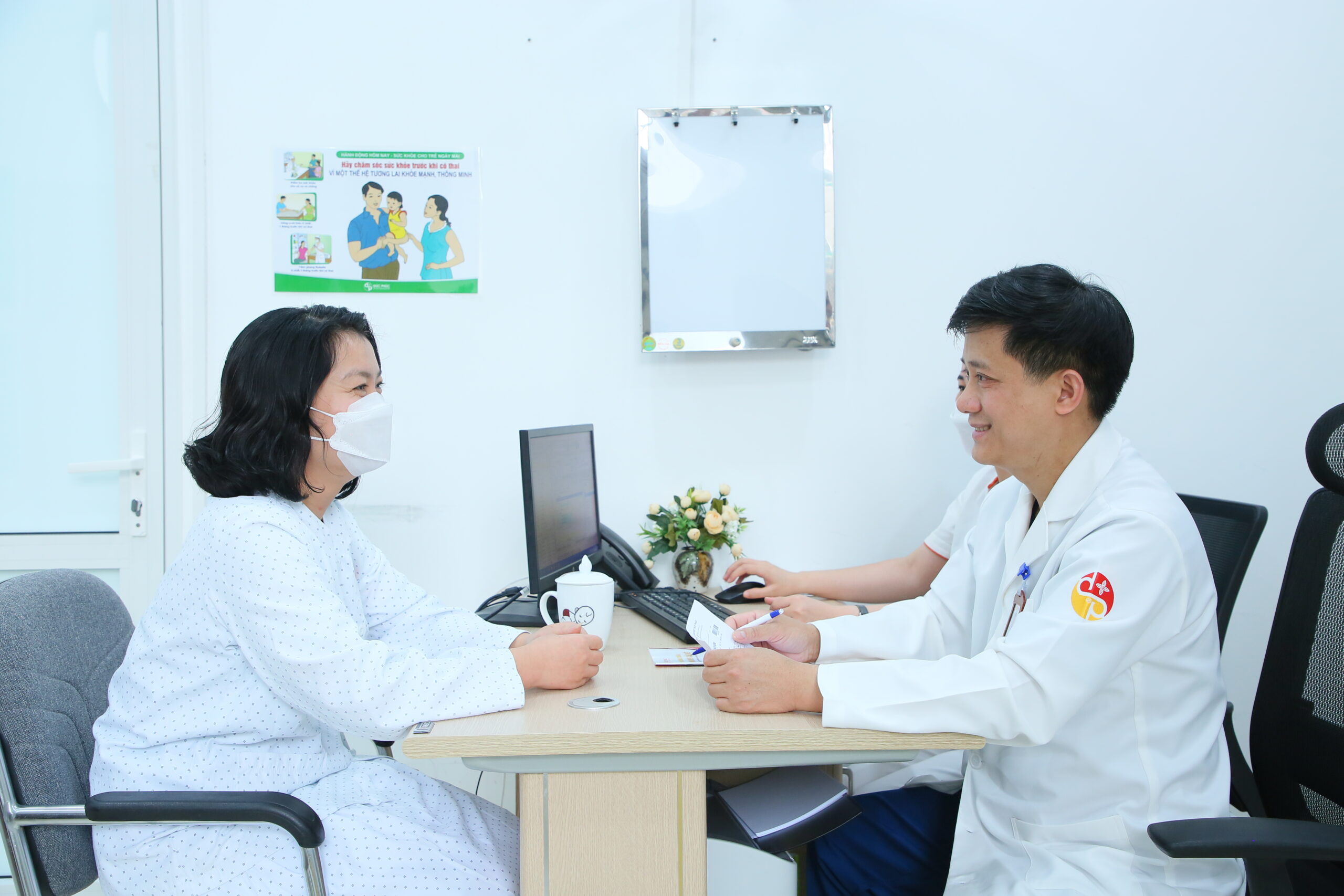 Dựa trên tiền sử bệnh lý của vợ chồng, bác sĩ sẽ chỉ định các xét nghiệm