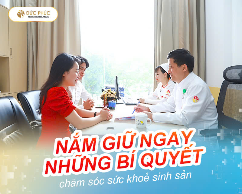 bí quyết chăm sóc sức khoẻ sinh sản