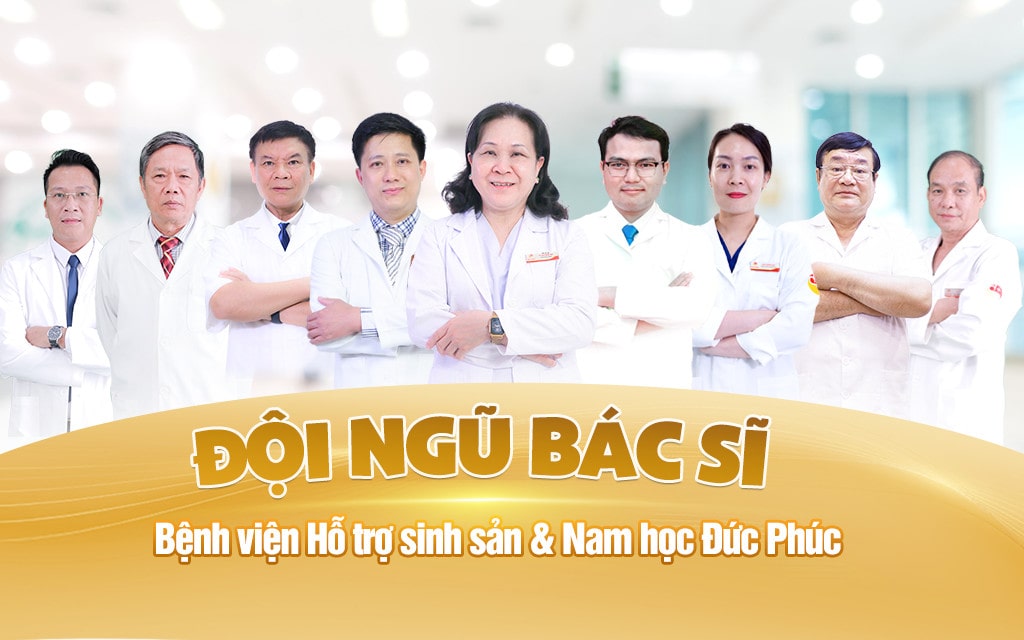 Bác sĩ sẽ kiểm tra sức khỏe tổng quát và sức khỏe sinh sản của cả hai vợ chồng