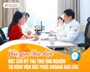 Thời gian thực hiện một chu kỳ thụ tinh ống nghiệm